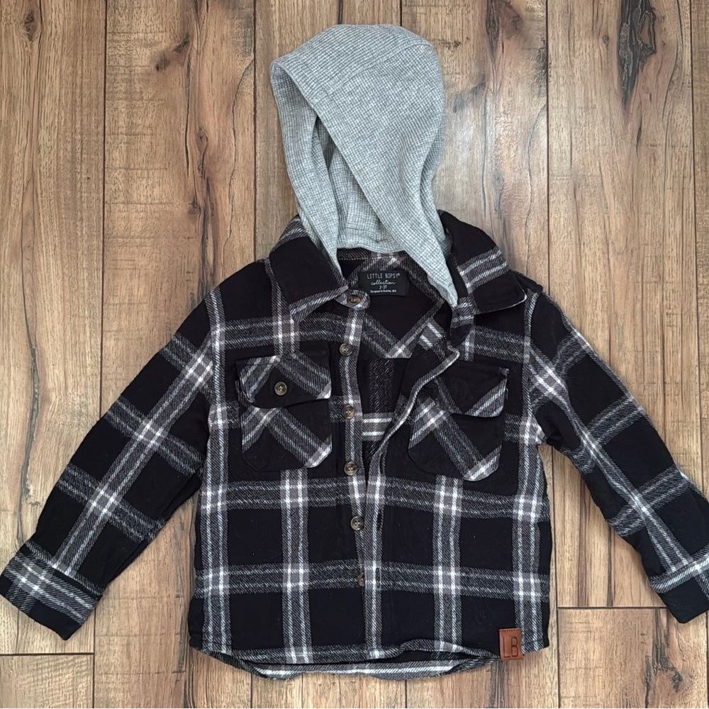Little Bipsy Hooded Flannel